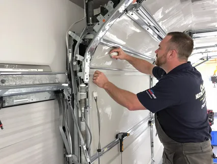 Noisy Garage Door Fix in Griswold