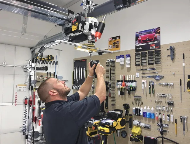 Garage Door Spring Repair in Griswold