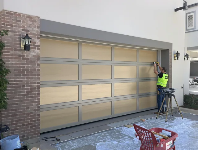 Garage door replacement service by Griswold Garage Door Repair in Griswold