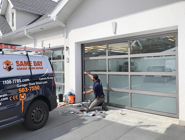 Same-day garage door repair service by Griswold Garage Door Repair in Griswold
